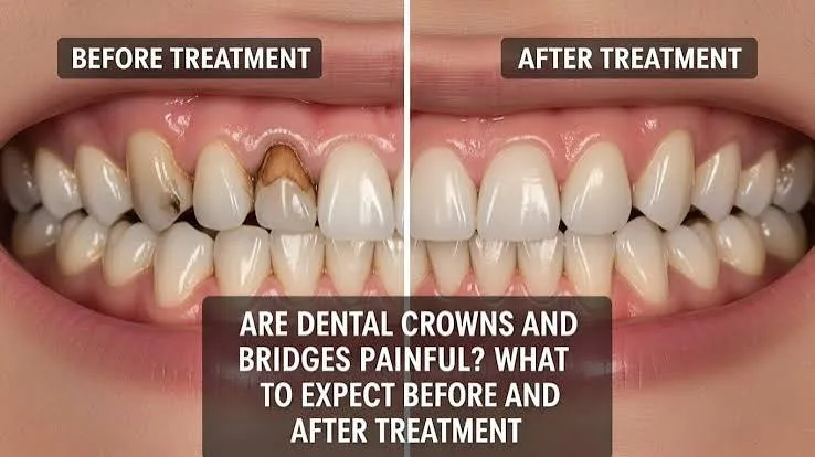 Are Dental Crowns and Bridges Painful? What to Expect Before and After Treatment